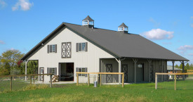 metal buildings - horse barns