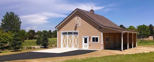 High-Quality Two Stall Horse Barns in Colorado