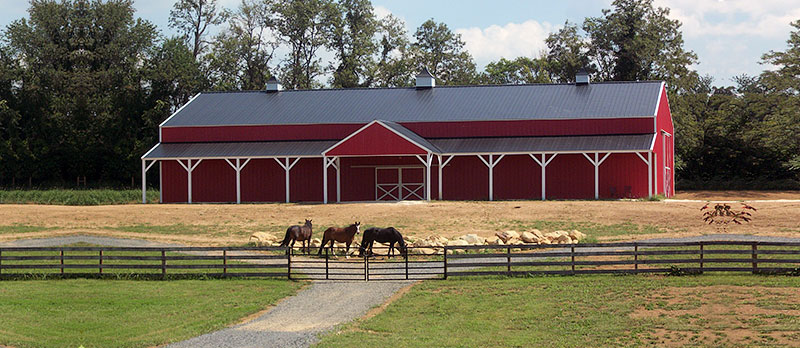 Equestrian Buildings And Beautiful Colorado Horse Barns