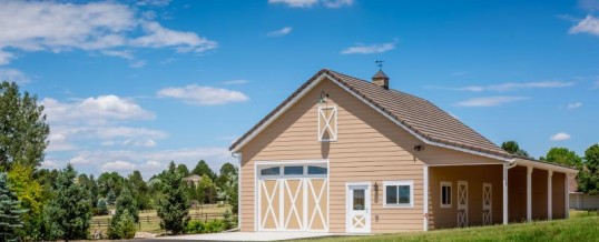 Organized Equine Buildings: Tack, Stalls, Feed Bins, Wash Bays