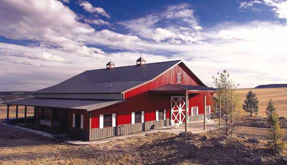 equestrian buildings - simple or elaborate