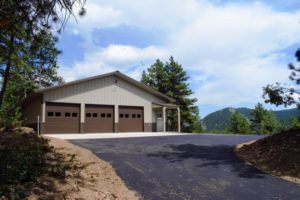 custom garages colorado