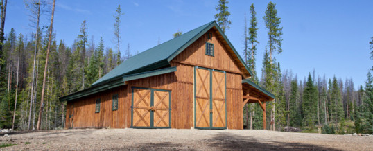 A Professional Colorado Barn Raising