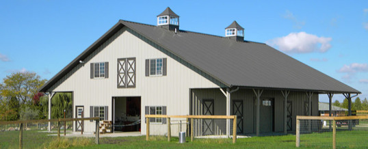 Metal Storage Buildings with Living Quarters