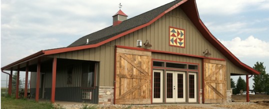 A Simple but Sassy Small Cattle Barn for Your Little Colorado Farm