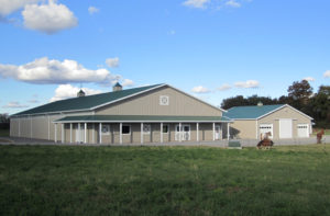 custom horse barns