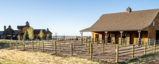 How to Harmonize a Horse Barn and House on the Front Range