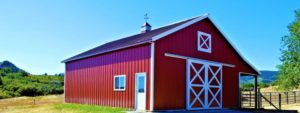 red barns