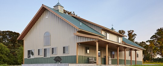 Can You Start a Homestead with a Modern Pole Barn Home?