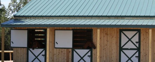 Horse Barn Construction Ideal for Central Colorado