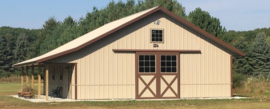 Secret to Getting a High-Quality Outbuilding Fast
