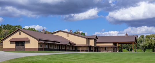 Elaborate Horse Facility by Lester Building Systems Truly Fit for Champions