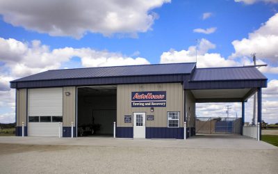 Colorado Custom Pole Barns for Auto Repair and Service Shops