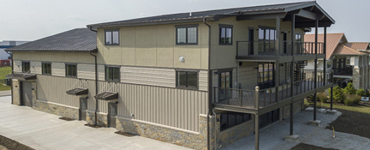 Sturdy Community Buildings for Schools, Fire Dept, Maintenance Crews