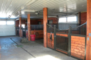 horse barn on Colorado properties