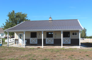 horse barn on Colorado properties