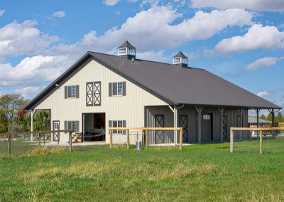 Colorado Horse Barn Keith Elson Stable