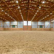 Custom Finish Options Dustless Footing for Indoor Arenas