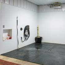 Custom Finish Options Horse Wash Stalls