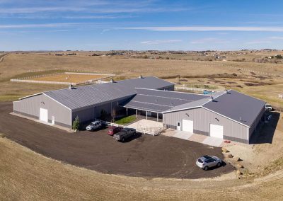 Colorado Indoor Riding Arena Larkin Meadows Facility Larkspur CO