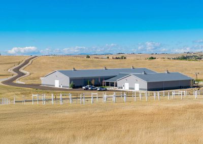 Equine Steel Buildings Indoor Riding Arena Larkin Meadows Facility Larkspur CO