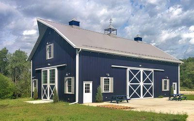 A Simple but Sassy Small Cattle Barn for Your Little Colorado Farm