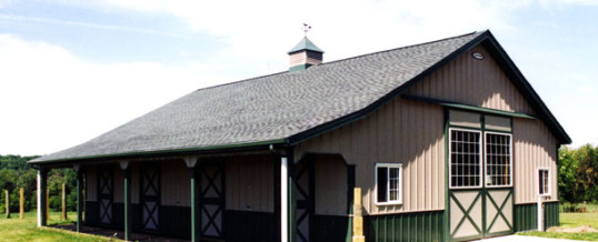 Smaller Barns for Horses, Mini Horses or Llamas