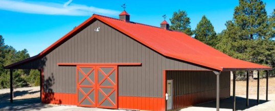 Warm Up the Design of Metal Buildings with Holiday Influences