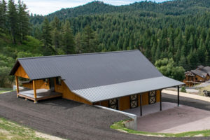 placement of Colorado pole buildings