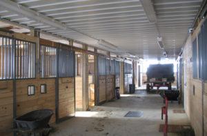 horse barns