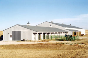 large equestrian stables