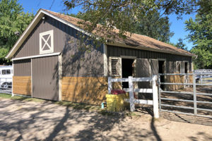 horse barns