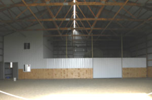 indoor riding arena
