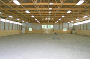 Indoor horse arenas