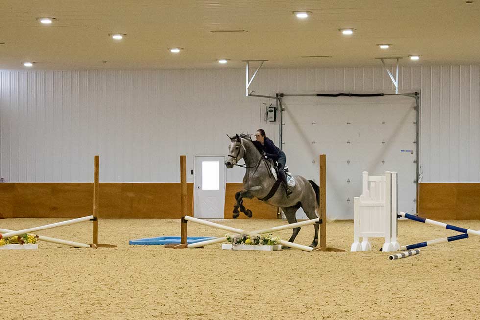 Custom Finish Options for Riding Arenas Interior Liners