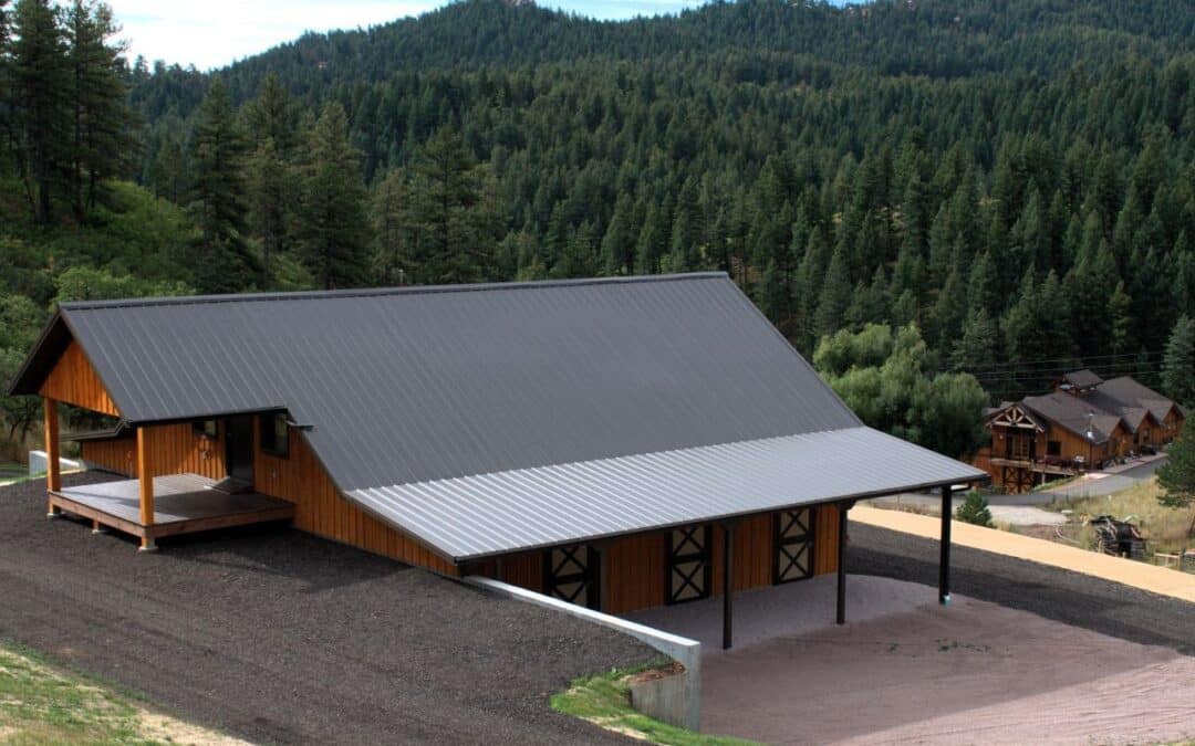 Horse Pole Barns for Unusual Colorado Building Sites