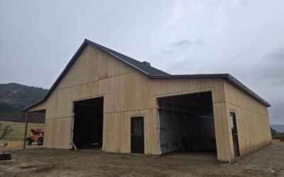 Castle Rock Horse Barn Construction Progress – From Framing to Siding